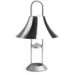 HAY - Mousqueton Portable Tischleuchte Brushed Stainless Steel