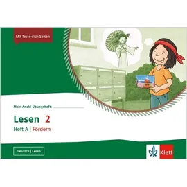 Klett Schulbuchverlag Mein Anoki-Übungsheft. Lesen 2. Heft A Fördern. Übungsheft Klasse 2