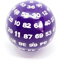 Dice4friends Würfel D100 Purple/White
