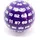 Dice4friends Würfel D100 Purple/White