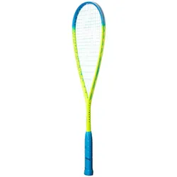 Salming Squashschläger Cannone PowerLite 148g/sehr kopflastig gelb/cyan - besaitet -