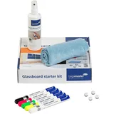 Legamaster Zubehörset für Glasboard 11-teilig Schwarz/Weiß