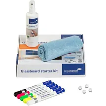 Legamaster Zubehörset für Glasboard 11-teilig Schwarz/Weiß
