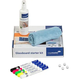 Legamaster Zubehörset für Glasboard 11-teilig Schwarz/Weiß