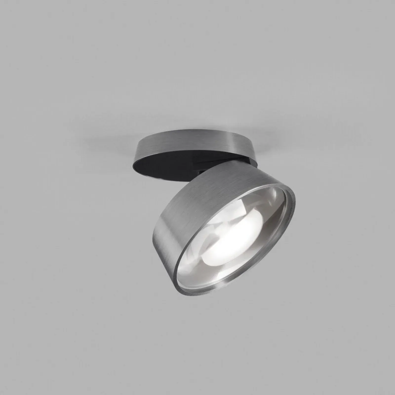 Deckenleuchte LIGHT-POINT, Metallisch, für Wohnzimmer, Aluminium - 7.4