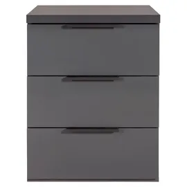 Composad Nachtschrank Mundi 49 x 40 x 64 cm Grau