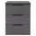 Composad Nachtschrank Mundi 49 x 40 x 64 cm Grau