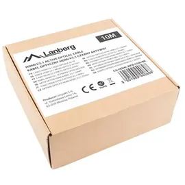 LANBERG HDMI-Kabel 10 m Schwarz