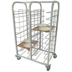 Craven Tablettwagen Stahl 20 Tabletts