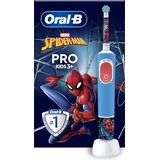 Oral B Oral-B Pro Kids Spiderman Electric Toothbrush - Blue/Red - Zahnbürste mit Aufsteckbürsten