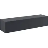 [en.casa] TV Möbel, Evaton Dunkelgrau matt