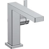 HANSGROHE Tecturis E Einhebel-Waschtischarmatur 73023000, Ausladung 155mm, mit Zugstangen-Ablaufgarnitur, chrom