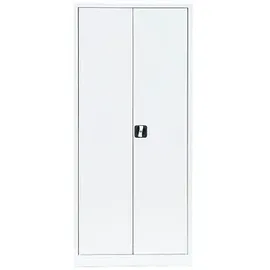 Lüllmann Putzmittelschrank 545527 signalweiß 80,0 x 38,3 x 180,0 cm, aufgebaut