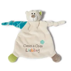 NICI Schmusetuch Bär"Omas&Opas Liebling"