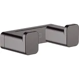 Hansgrohe AddStoris Handtuchhaken doppelt Brushed Black 41755340