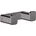 Handtuchhaken doppelt Brushed Black 41755340
