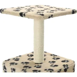 vidaXL Katzen-Kratzbaum Sisal 55 cm beige