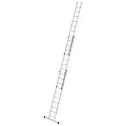 Schiebeleiter 3x10 Sprossen, L eingefahren 3000mm, L ausgefahren 6980mm