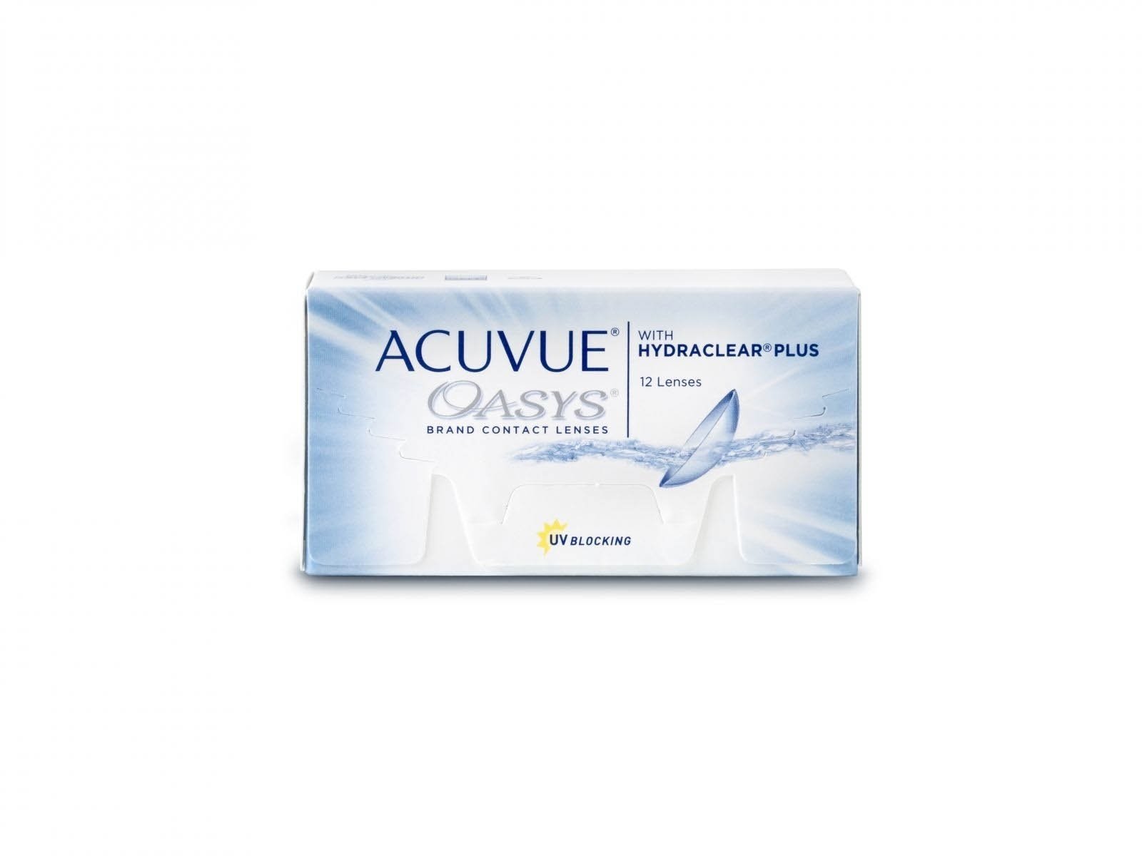 Johnson & Johnson ACUVUE® OASYS® with HYDRACLEAR® PLUS, 12 Zwei-Wochenlinsen-+7.50-8.8-14.00