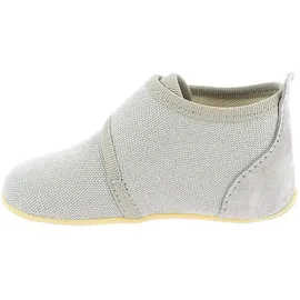 Living Kitzbühel Jungen Unisex Kinder Babyklett. unifarben Hausschuh, Cloud, 19