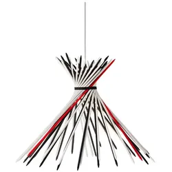 Ingo Maurer - Pic-a-stic Pendelleuchte Black/White