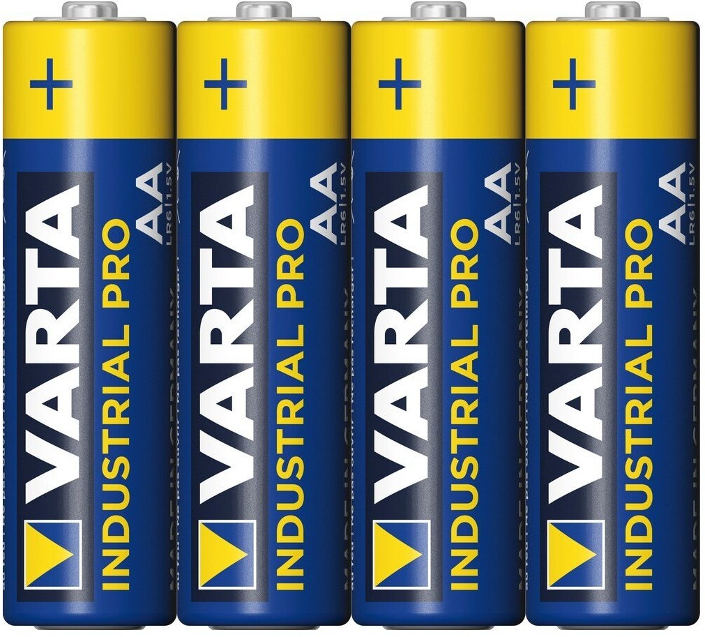 VARTA Batterie, (2 V), Mignon AA/AM3 Industrial Pro 1,5V LR6 AL-MN 2600 mAh Ø14,5 x 50,5 mm
