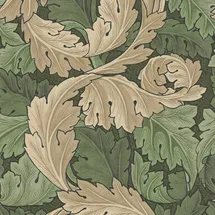 William Morris At Home Acanthus Vliestapete 10 m x 0,66 m 1 St Grün 34193