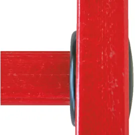 Günzburger Vollkunststoff Schiebeleiter 2 x 10 Sprossen (36110)