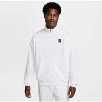 NIKE Herren Jacke M NKCT HERITAGE SUIT JKT, Größe S in Weiß WHITE/WHITE