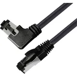 BKL Electronic 144033 RJ45 Patchkabel CAT 8.1 S/FTP 5m Schwarz Halogenfrei 1St.
