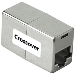 HAMA CAT5e Cross-Over Netzwerkadapter | RJ45-Kupplung (00042055)