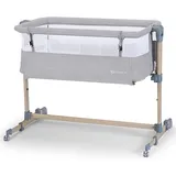 Kinderkraft Neste Air Beistellbett holz-grau (KKLNEAIRGRY00W)