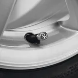Volkswagen Original Ventilkappen mit VW-Logo, für Gummi- / Metallventile