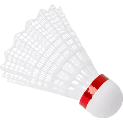 Badminton-Bälle FlashTwo Weiß Rot Schnell Badminton Unisex Weiß weiß sans taille