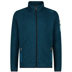 CMP Fleecejacke Knit-Tech mit Stehkragen deepblau Herren