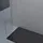 doporro Duschwand Duschtrennwand 140x200 Walk-In Dusche schwarz mit Doppel-Stabilisator aus Echtglas 8mm ESG-Sicherheitsglas Klarglas
