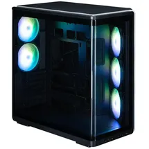 Zalman P60 Black ATX Mini-ITX), PC Gehäuse, Schwarz