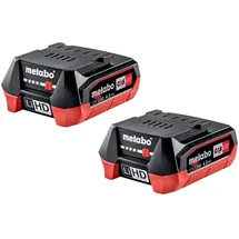 Metabo Akku Set 2x LiHD Akkupack 12 V 4,0 Ah
