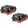Metabo Akku Set 2x LiHD Akkupack 12 V 4,0 Ah