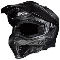 Simpson Xcursion Bandit Carbon, Endurohelm - Carbon - L