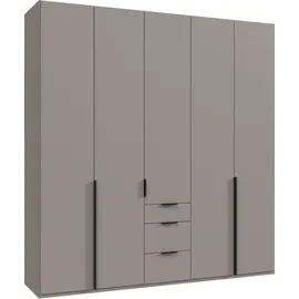 WIMEX Drehtürenschrank Mugano 225 x 236 x 58 cm Schwarz
