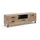 Vicco Amber Lowboard 150 x 48,5 cm Eiche/Schwarz Holzwerkstoff