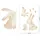 Little Dutch WD340023 Wandsticker/Wandaufkleber Baby Bunny - Newborn Naturals
