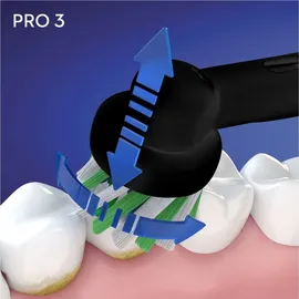 Oral-B Pro 3 3900 + 2. Handstück Black Edition