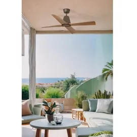 faro BARCELONA Typhoon 130 cm Deckenventilator Braun