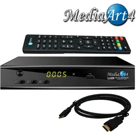 MediaArt Türkische TV Sat Receiver MEDIAART- 4 Full HD Astra + Türksat programmiert USB