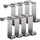 toj Türhaken 8er-Set Silber