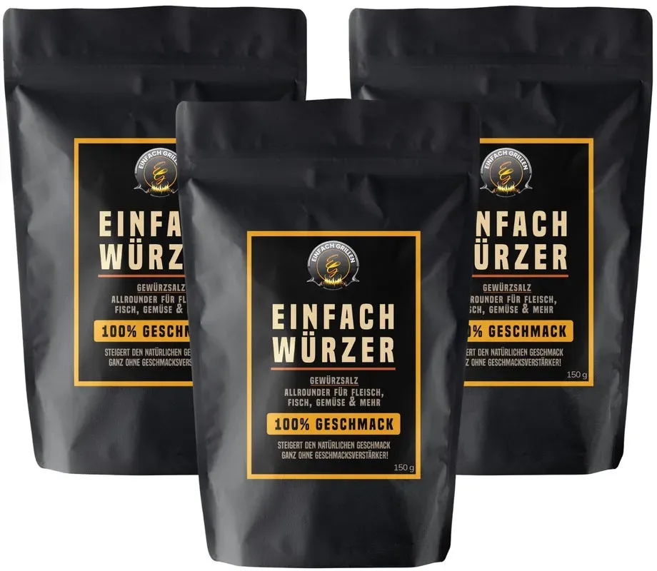 3er Set | Einfach Grillen - Einfach Würzer