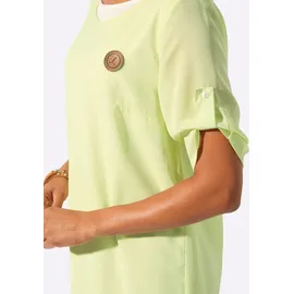 Casual Looks Etuikleid Unifarben Grün 36