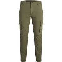 JACK & JONES Paul Flake Akm 542 Hosen Olive Night 29 30